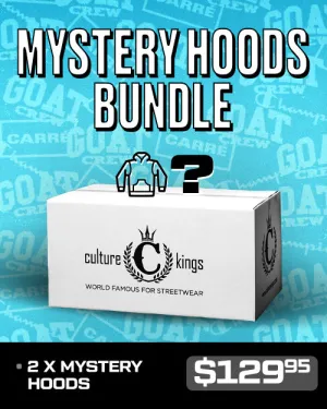 rhinestone accents 2 for $129 Mystery Hoods