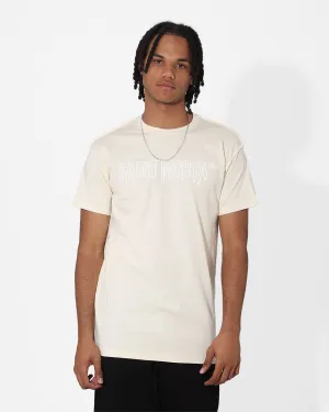 Saint Morta Canal St Lafayette T-Shirt Off White Glossy Look Outdoor Comfort Style