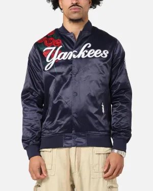 Pro Standard New York Yankees Roses Satin Jacket Navy Dive city commute