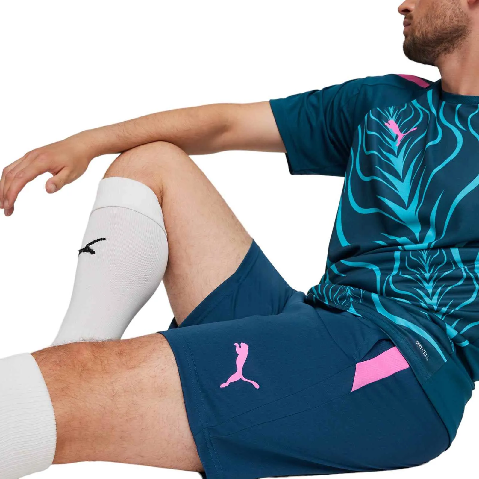 UPF Protection Stretch Flex Puma teamLIGA Mens Training Shorts