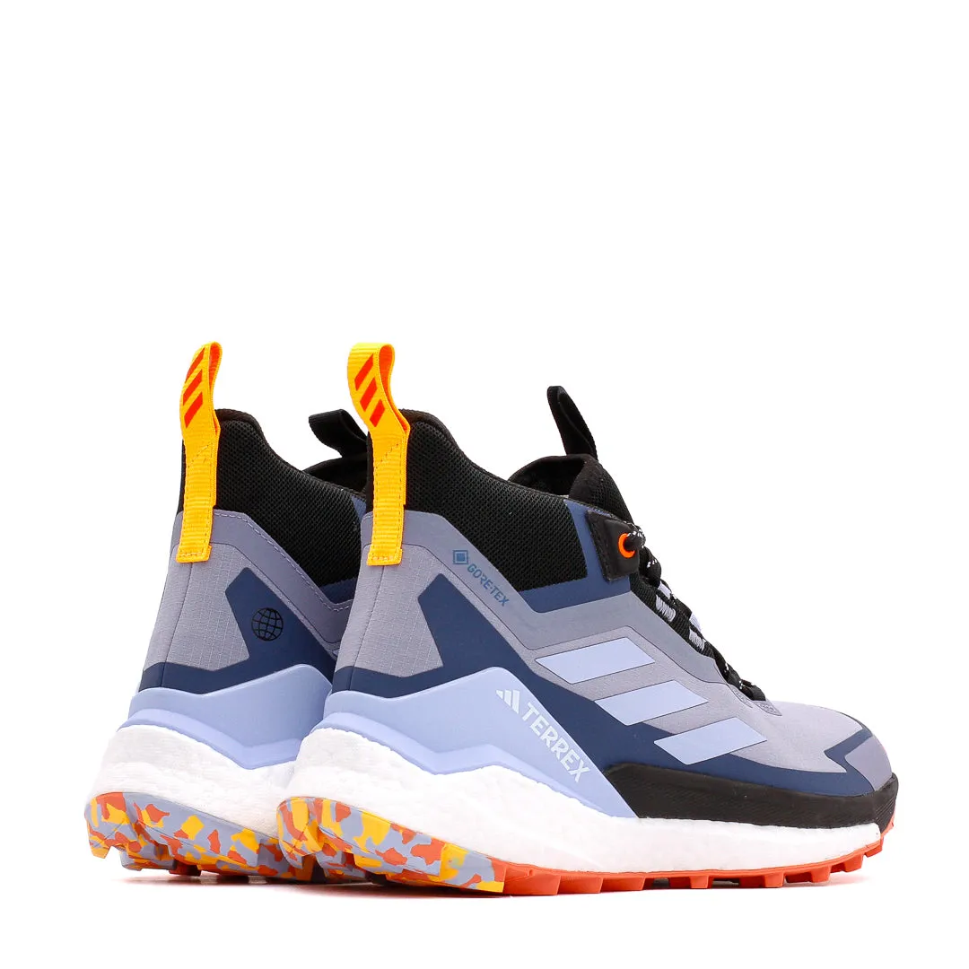 Tough Grip Adidas Outdoor Men Terrex Free Hiker 2 GTX Silver Violet HQ8385