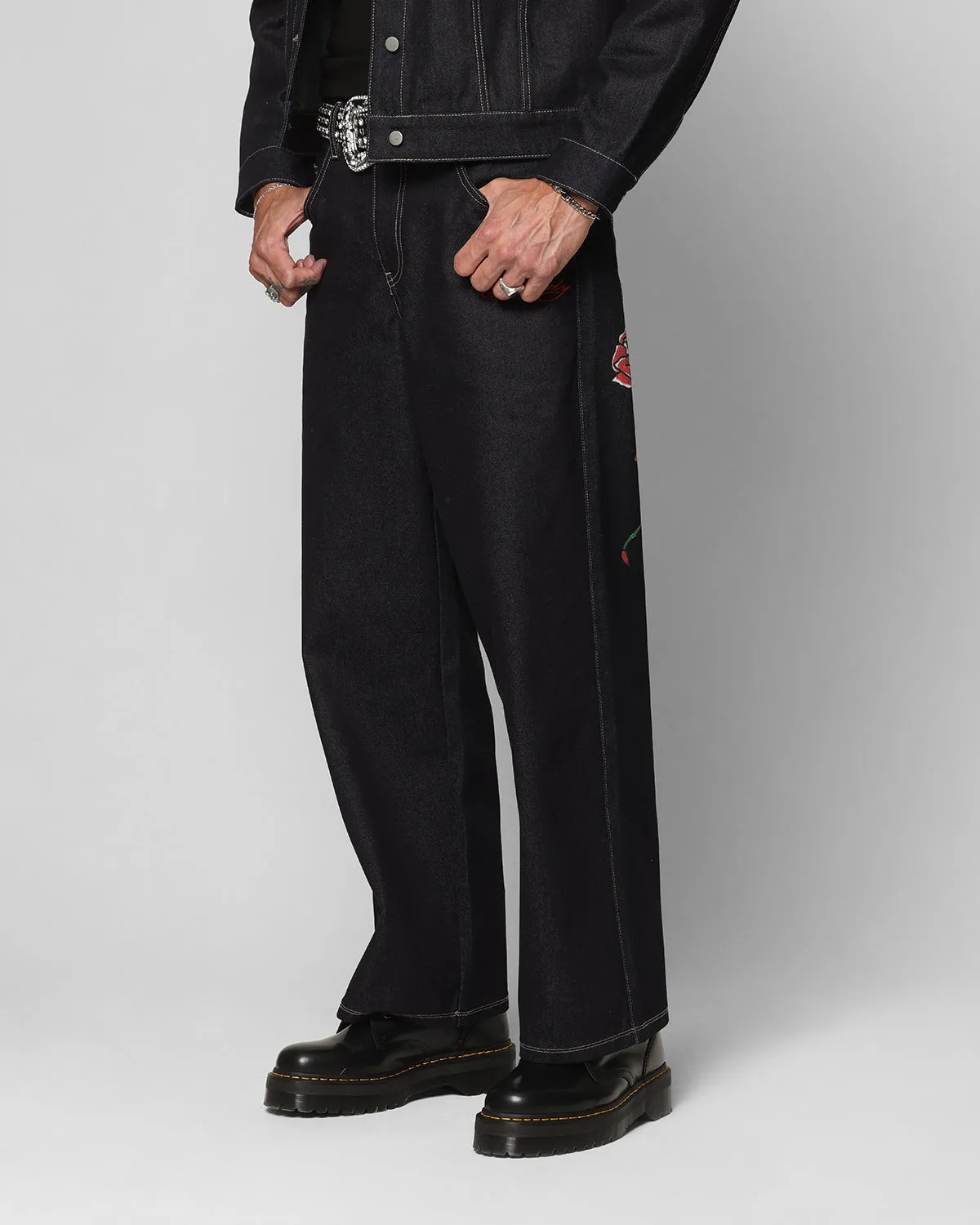 Ed Hardy Denim Jeans Raw Indigo Active Stretch