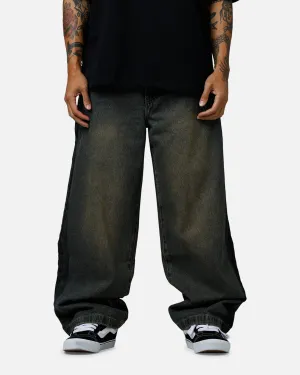 Gusseted Crotch Saint Morta Amplus Rodeo Drive Recon Jeans Dirty Blue