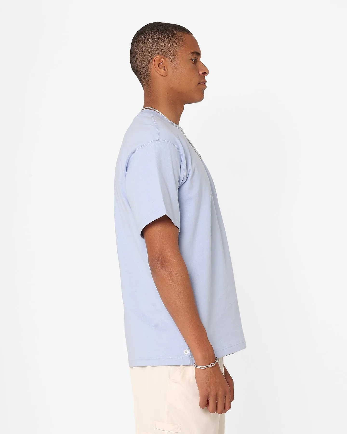 Adidas Adicolour Contempo T-Shirt Blue Dawn Comfort Design EcoFriendly Dye
