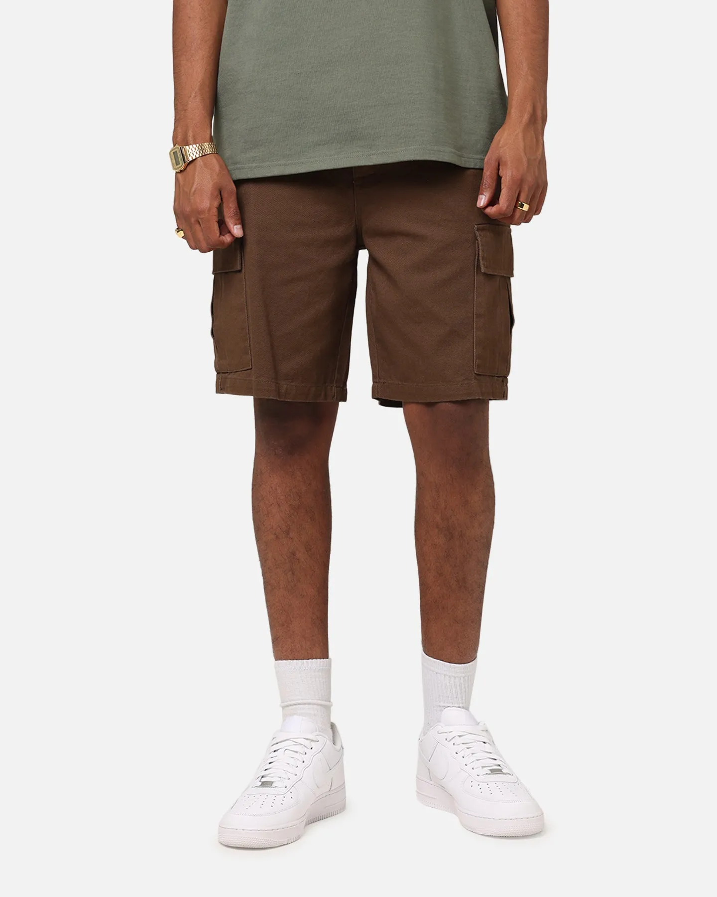 snowboarding apparel Mid - rise XXIII Jordy Cargo Shorts Dark Brown