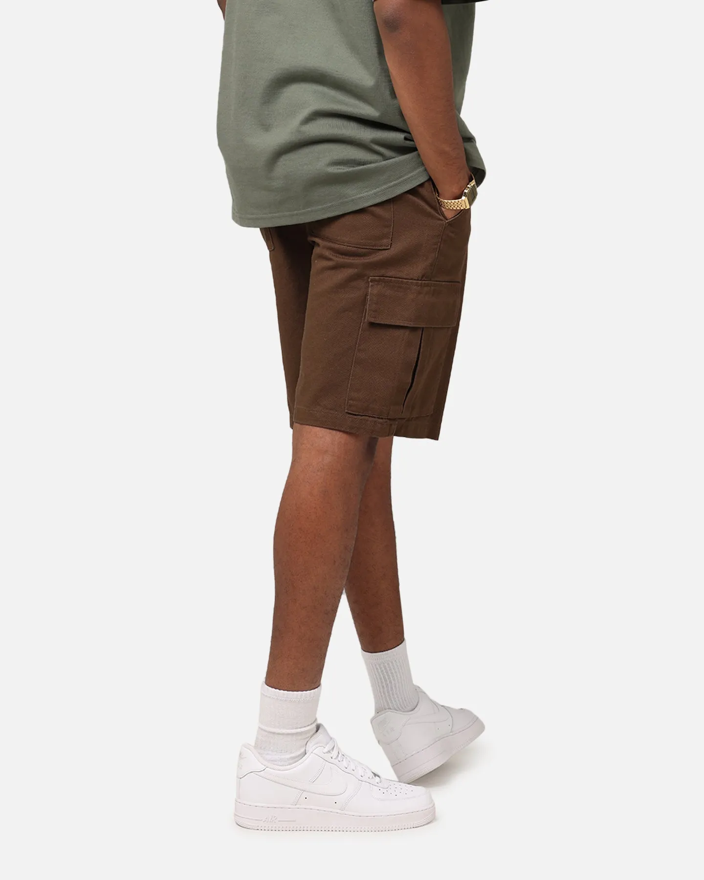 XXIII Jordy Cargo Shorts Dark Brown Warm Mood
