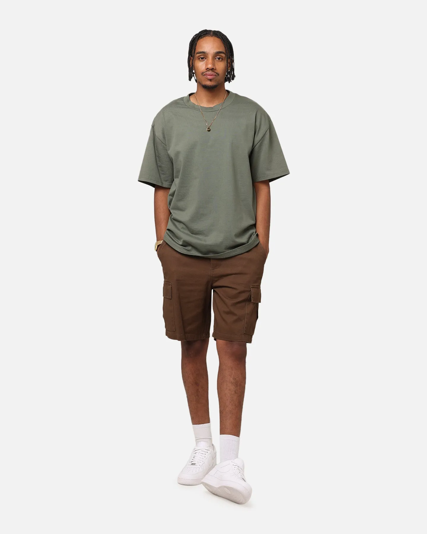Athletic Comfort XXIII Jordy Cargo Shorts Dark Brown
