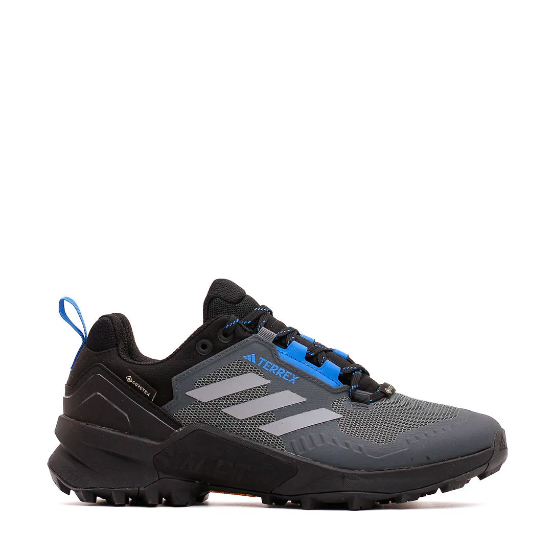 Adidas Men Terrex Swift R3 GORE-TEX Black Blue Rush HR1311 Eco Path