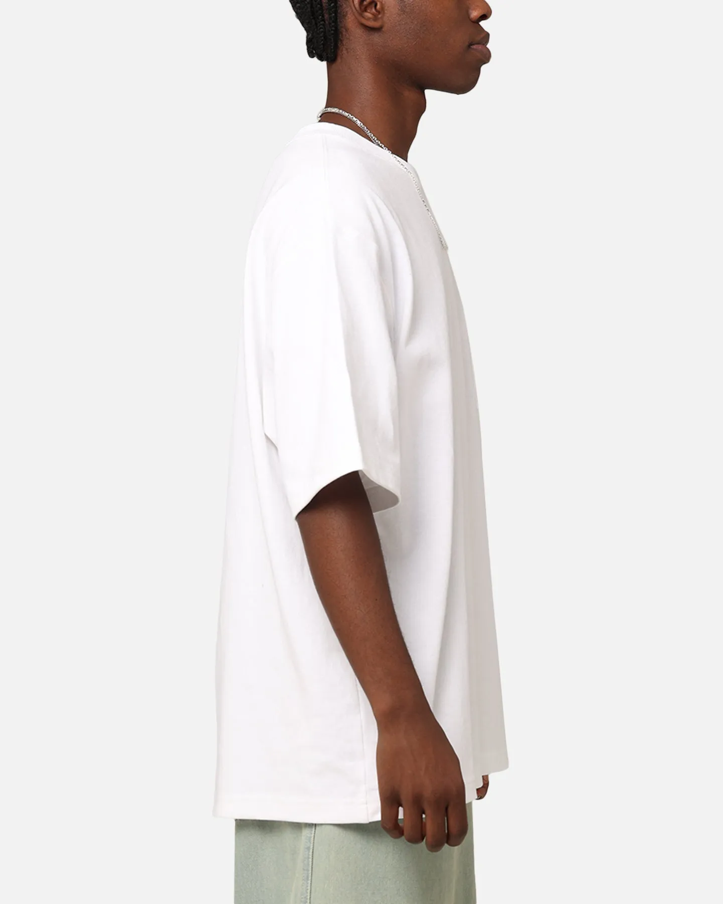 funky Champion Jersey Element T-Shirt White