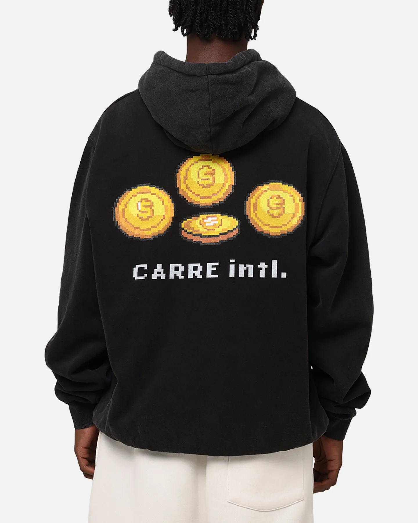 Carre Level Up Hoodie Vintage Black Spring clothing