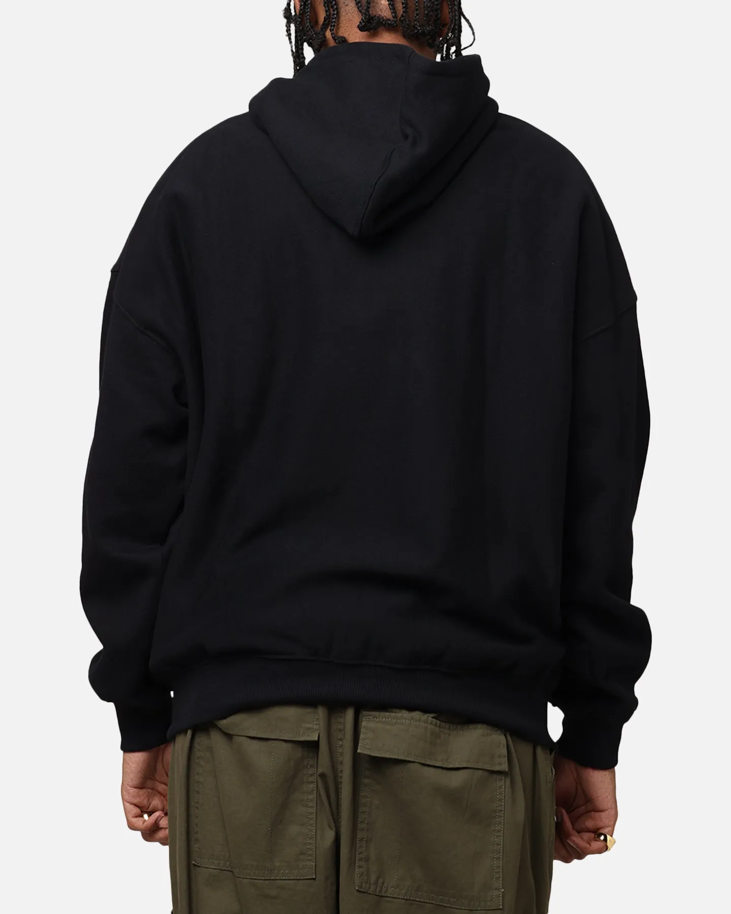 The Anti Order Freedom Boxy Hoodie Black Outdoor Wear Fashion Day
