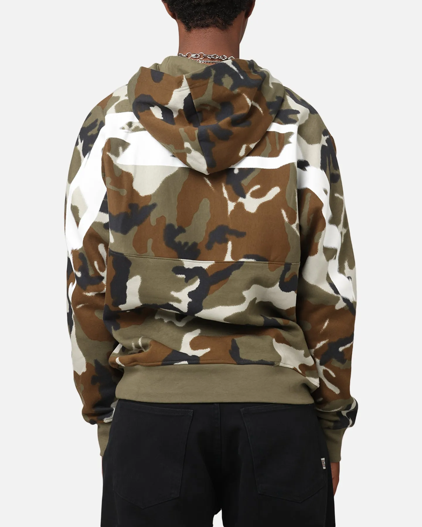 Contemporary Fashion summer clothing Jordan Jumpman MVP Statement Camo Pullover Hoodie Light Olive