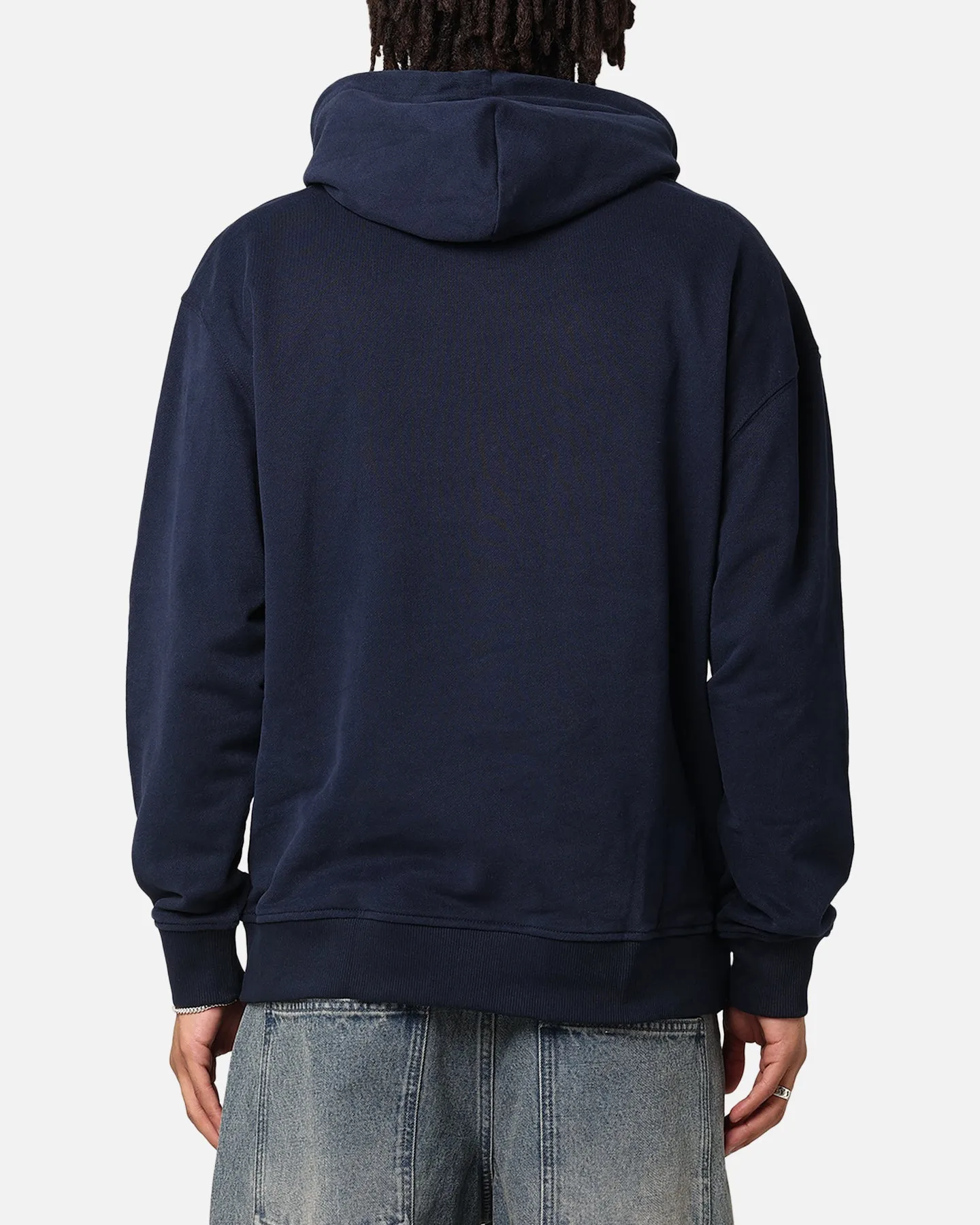 Tommy Jeans TJM Luxe Serif Relax Hoodie Dark Night Navy City Trend