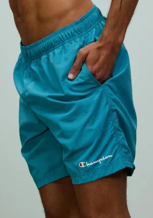 Quick Absorption Champion Mens Script Board Shorts 5 inch