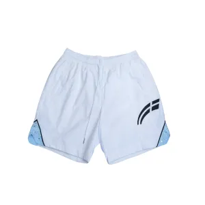 athletic shoes AbrasionFreeZone Rvs Labs "Astral" Shorts (White/ Sky Blue)