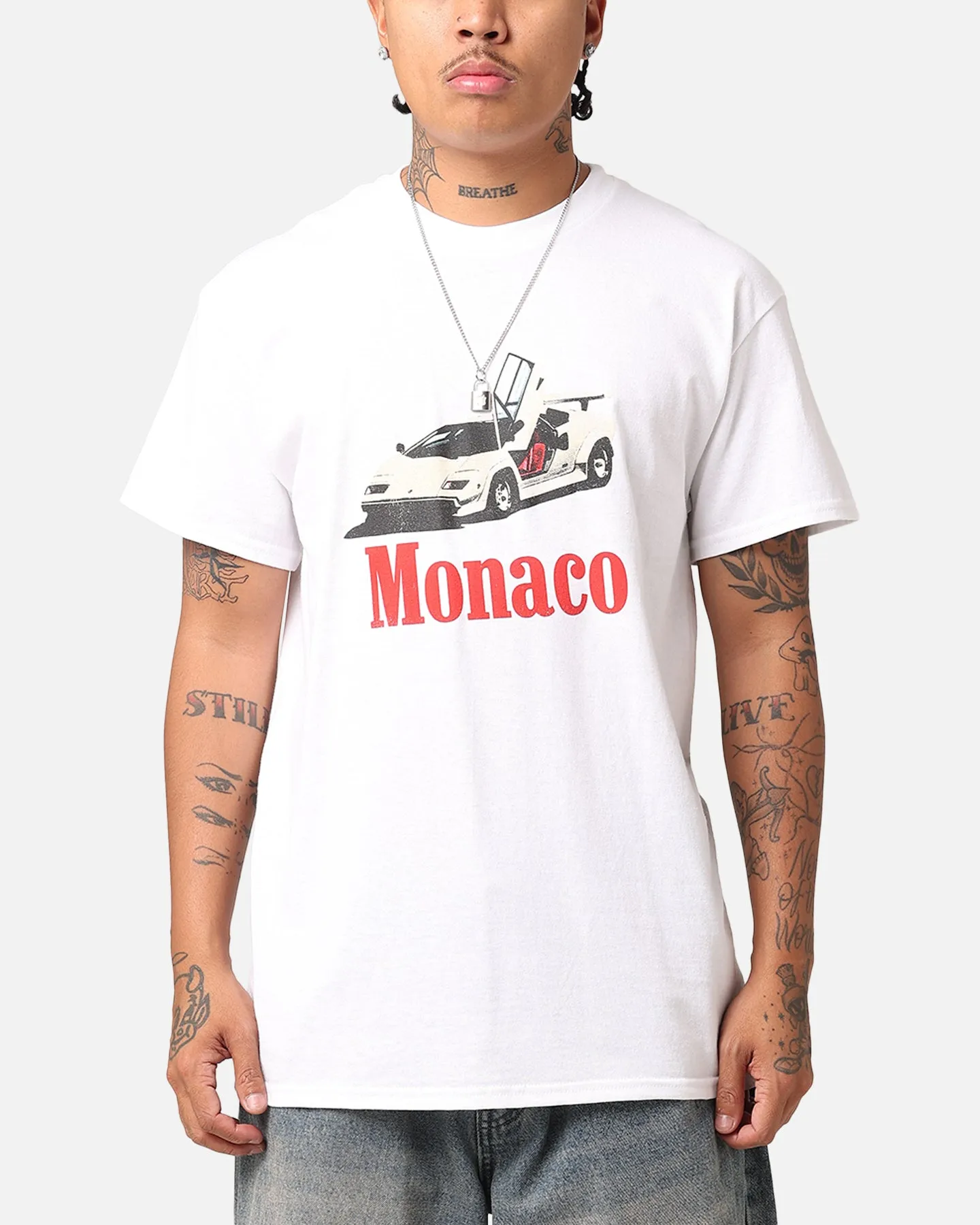 Goat Crew Monaco 1983 T-Shirt White Leisure Wear