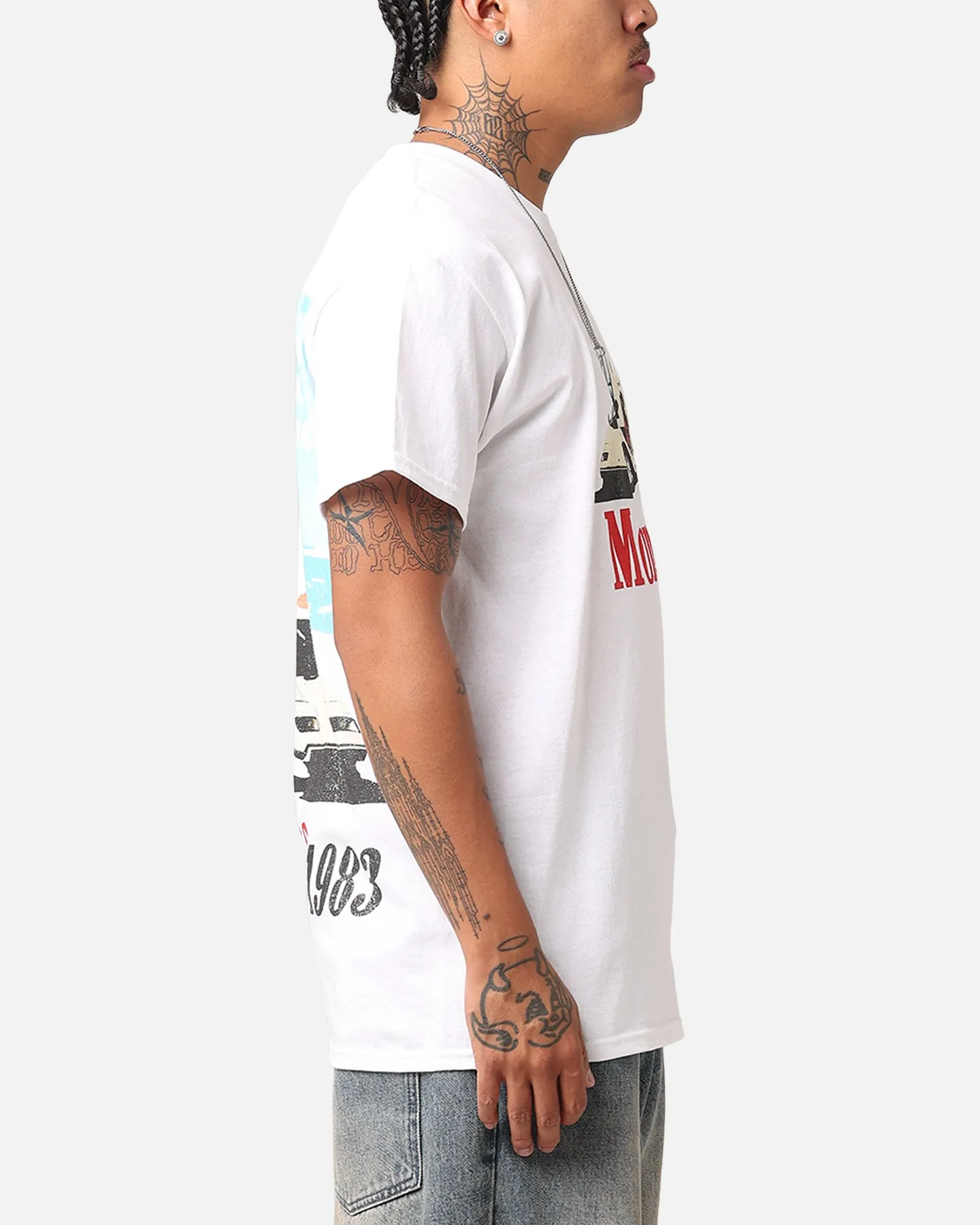 Goat Crew Monaco 1983 T-Shirt White Fashion Essential Active Layering