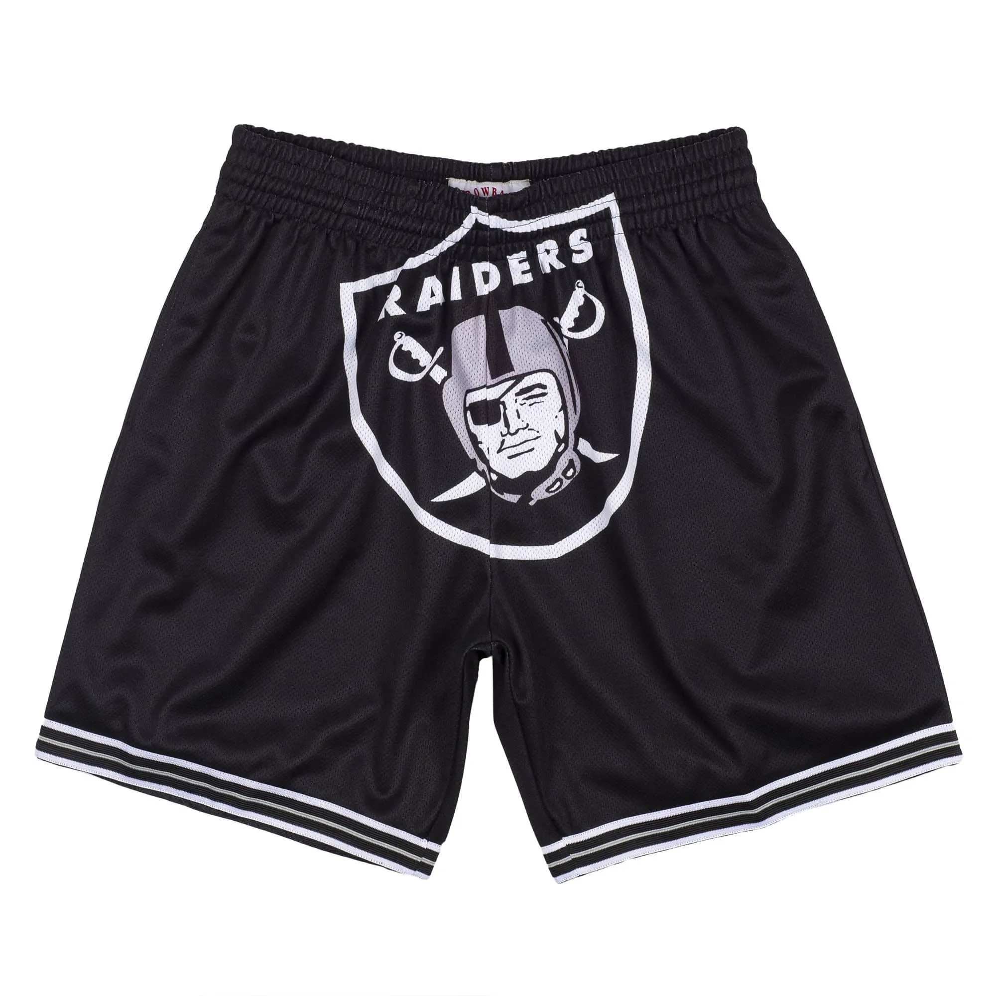 Mitchell & Ness Oakland Raiders Big Face Shorts SweatAbsorbentLining Fable Core