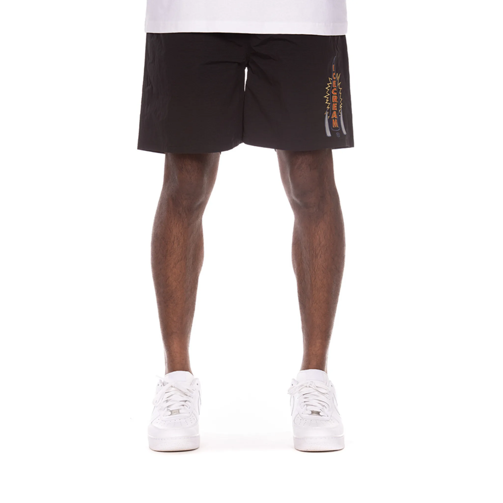 Icecream "Peace" Shorts (Black) CompressionFreeCuffs