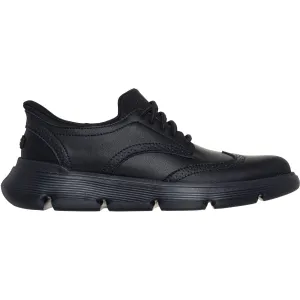 Skechers Mens Garza Sully Shoe Black Everyday Elastic