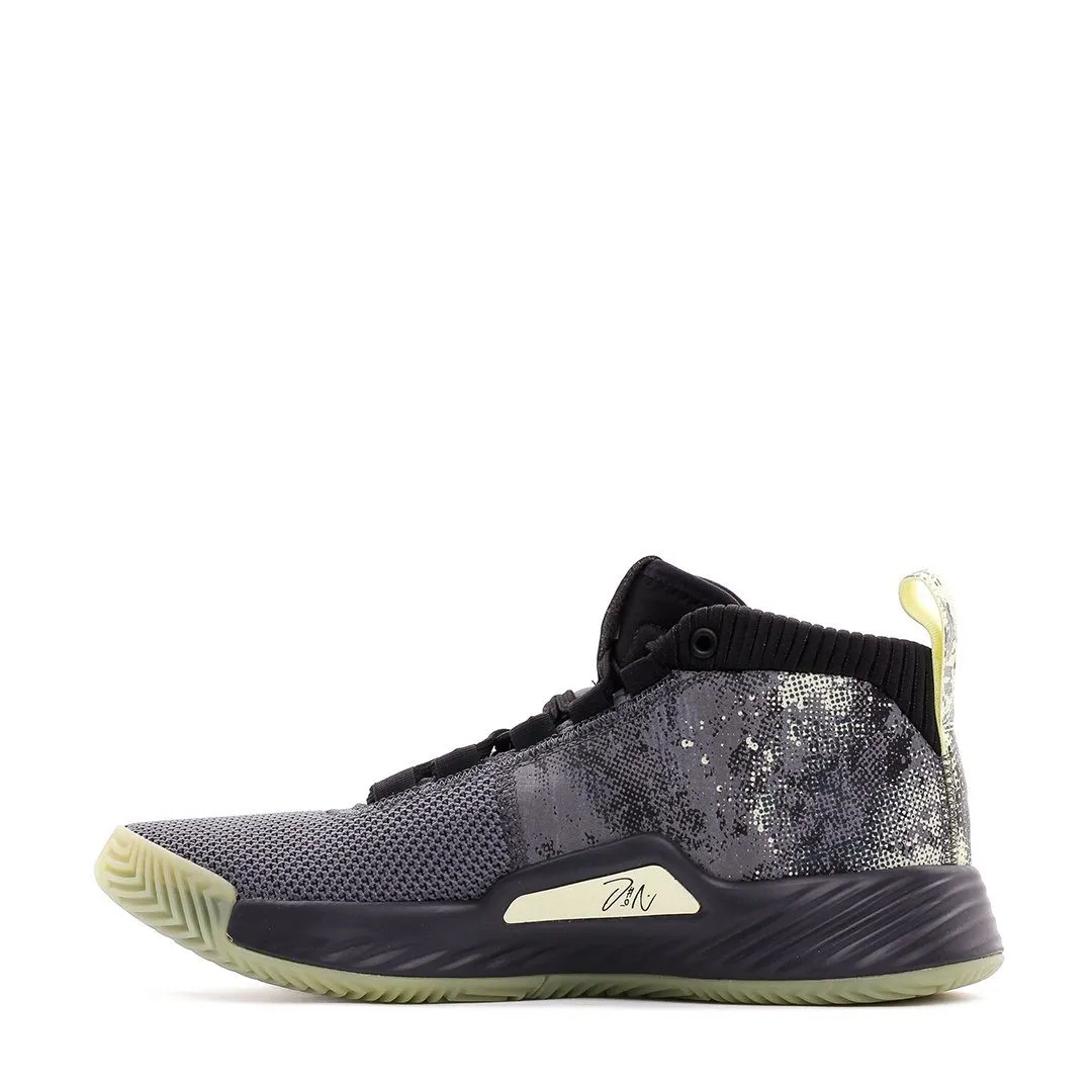Reinforced Midfoot Shank Adidas Basketball Dame 5 Damian Lillard Green Black Men F36933
