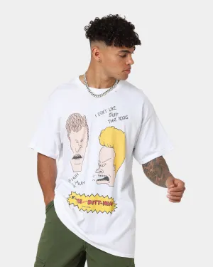 American Thrift American Thrift X Beavis & Butthead Stuff Sucks T-Shirt White High Durability Weave