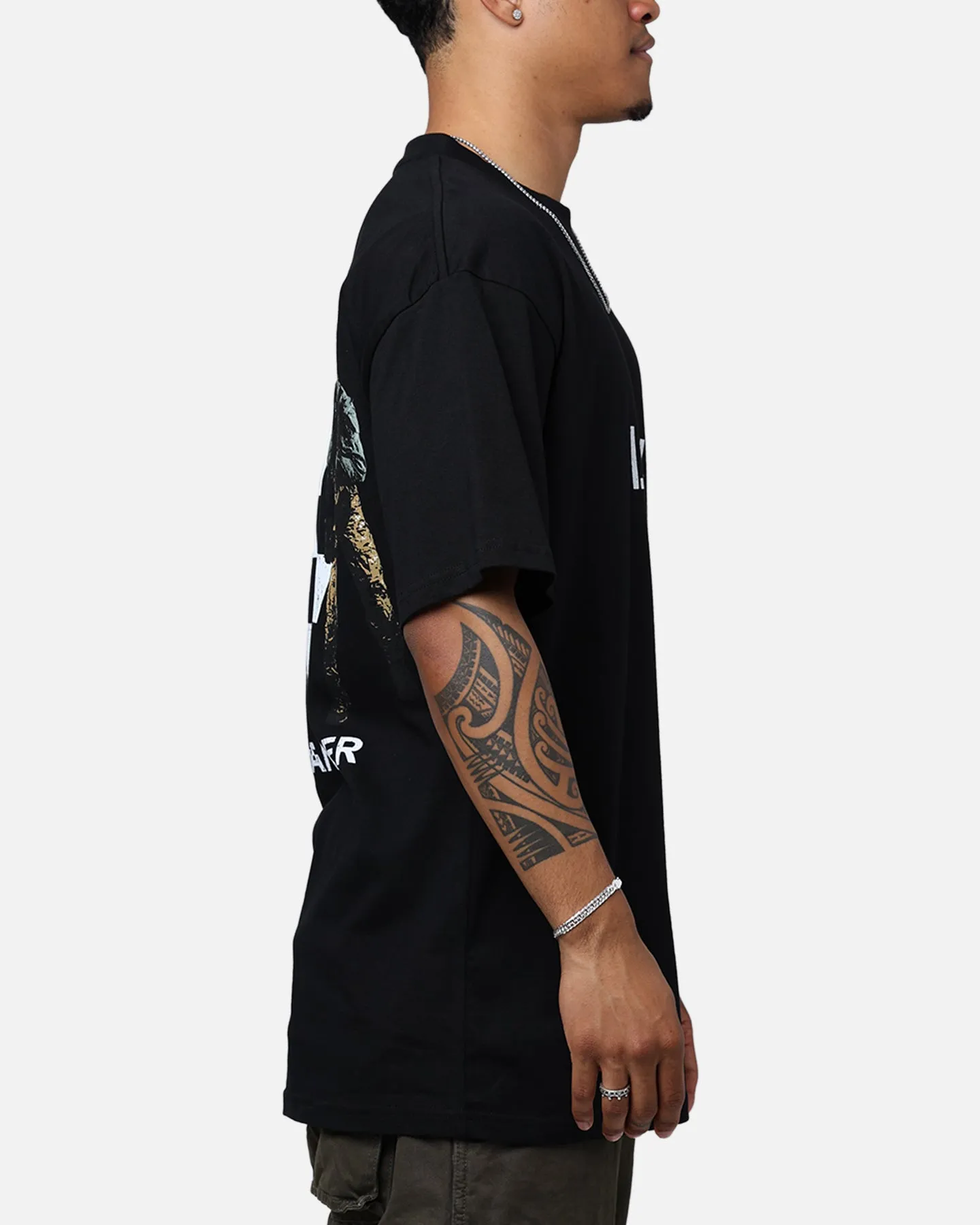 Sustainable Textile Stylish and Easygoing The Anti Order Sergeant T-Shirt Black