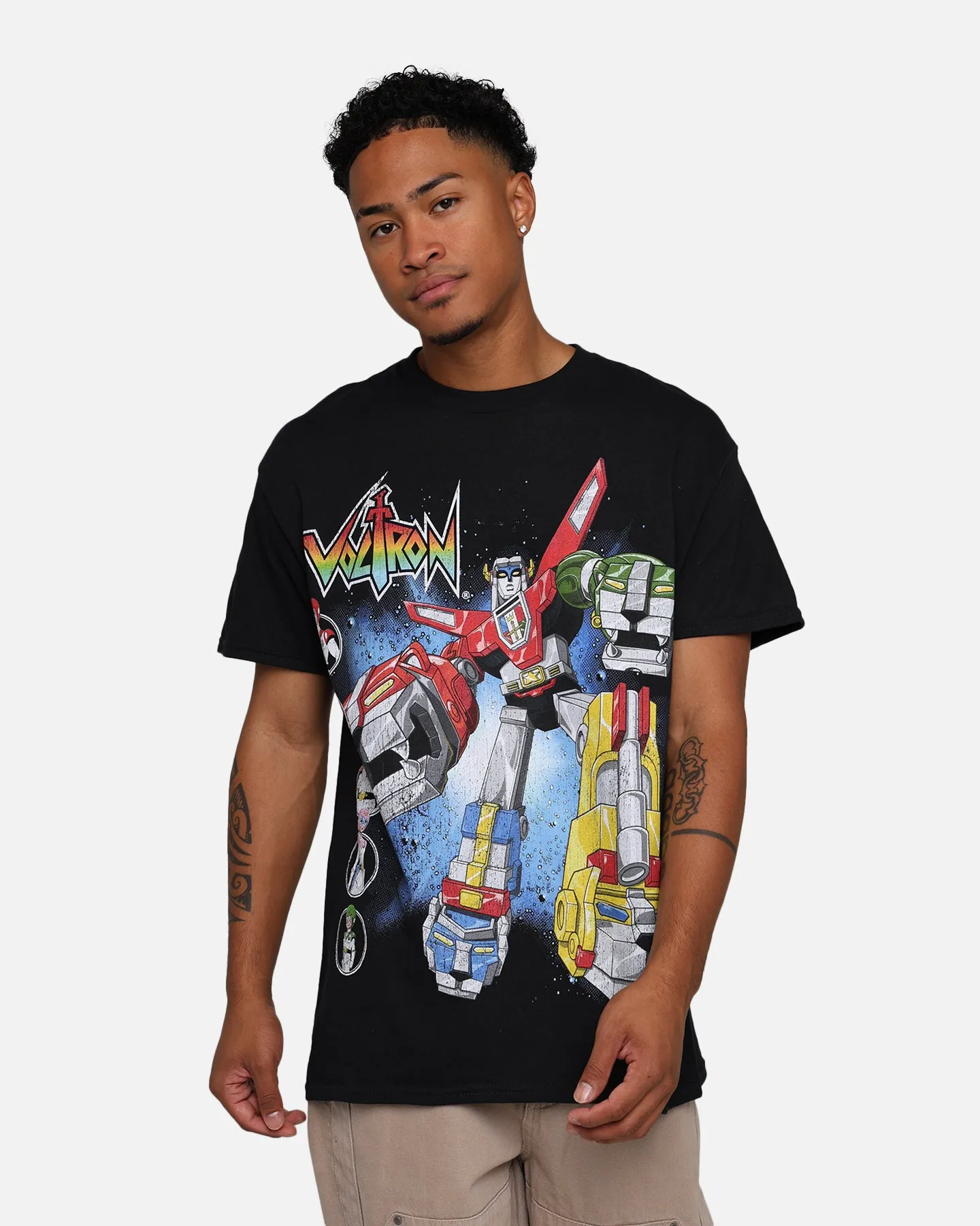 Goat Crew X Voltron Voltron T-Shirt Black Soft Texture