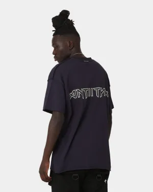 The Anti Order Terminus T-Shirt Navy/White RelaxedFit Urban Look