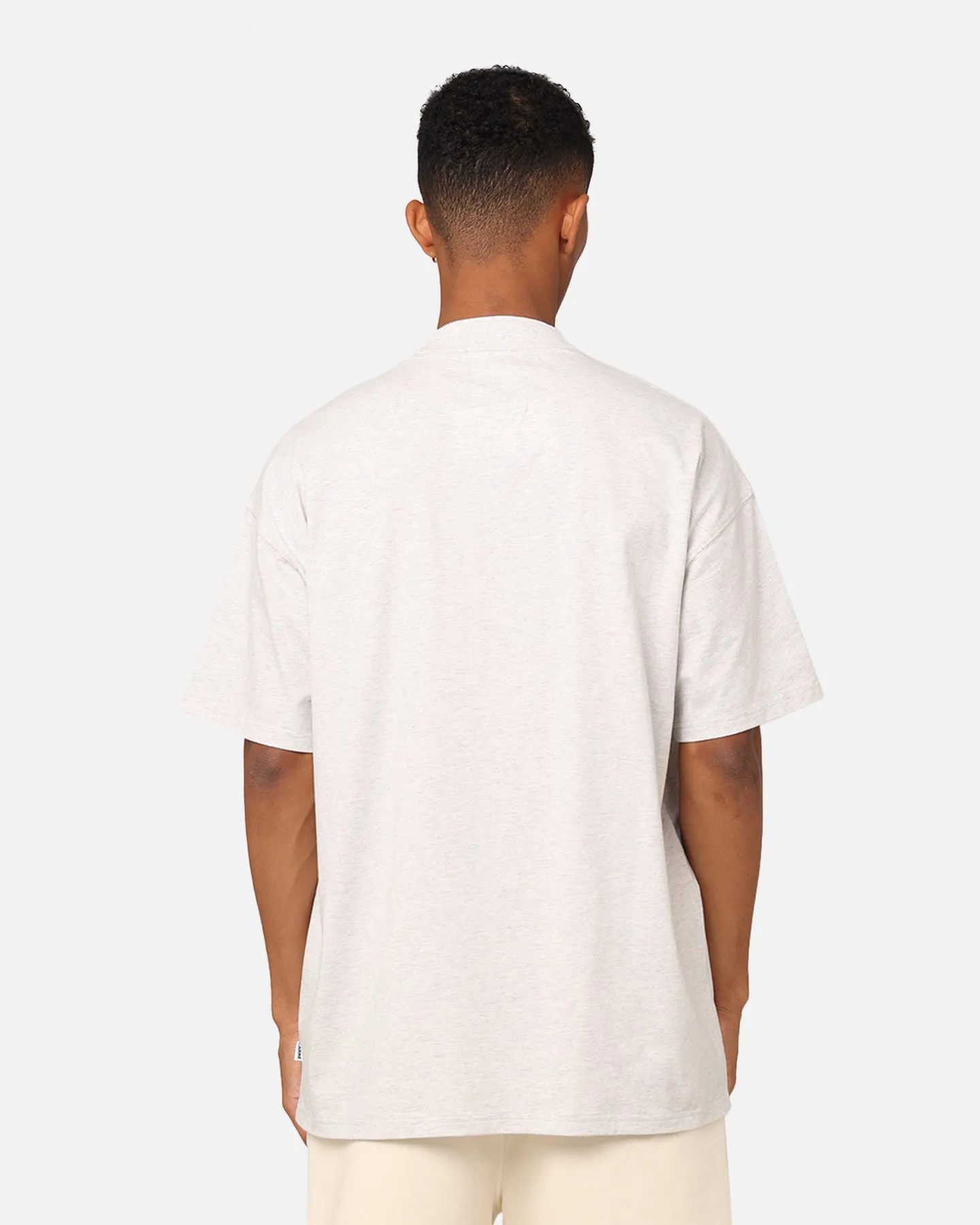 Easy Wear Style Carre Dice Club Oversized T-Shirt Silver Marle