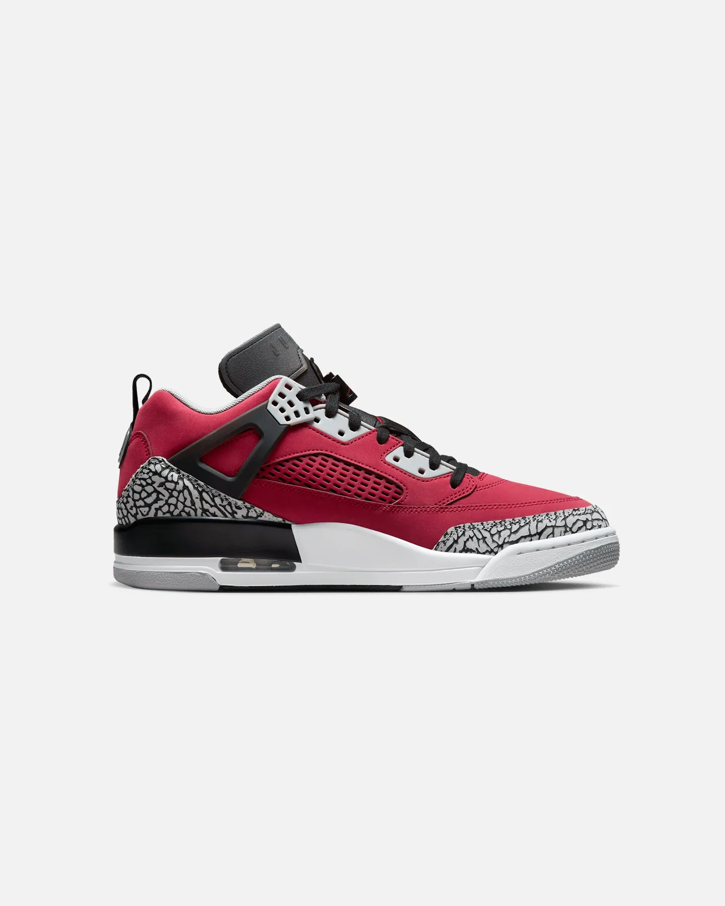 Blown Rubber Outsole Jordan Spizike Low Gym Red/Black