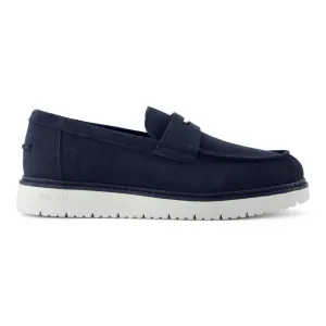 TOMS Mens Navi TRVL LITE Havana Loafer Navy All Day Weekend Warriors Ultra Light Airport Travel