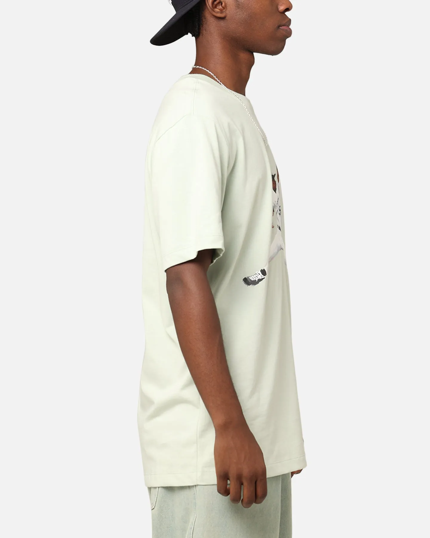 Fashionable Look Jordan Flight MVP T-Shirt Seafoam/Black