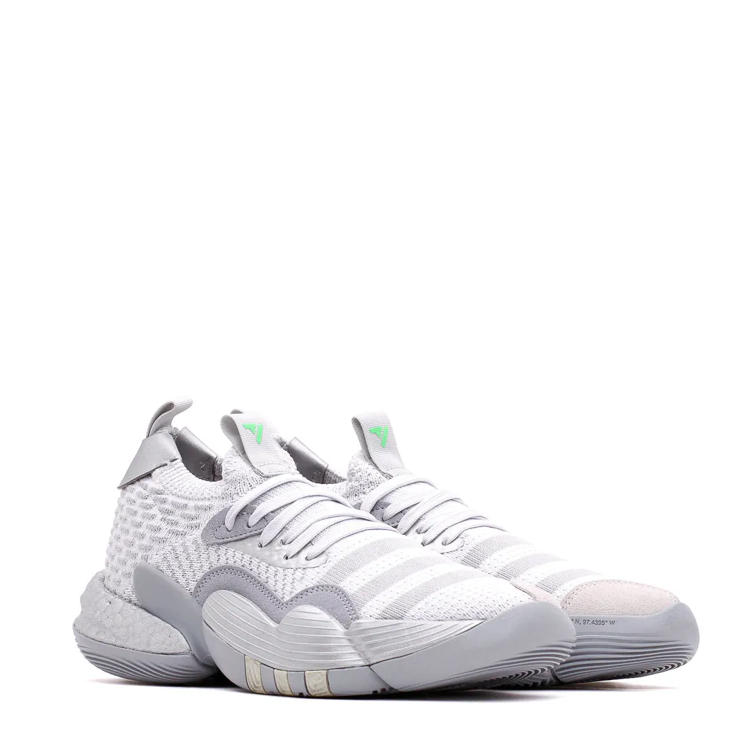 Good Arch Support Multi Directional Traction Pattern Adidas Basketball Men Trae Young 2 Grey HQ0997
