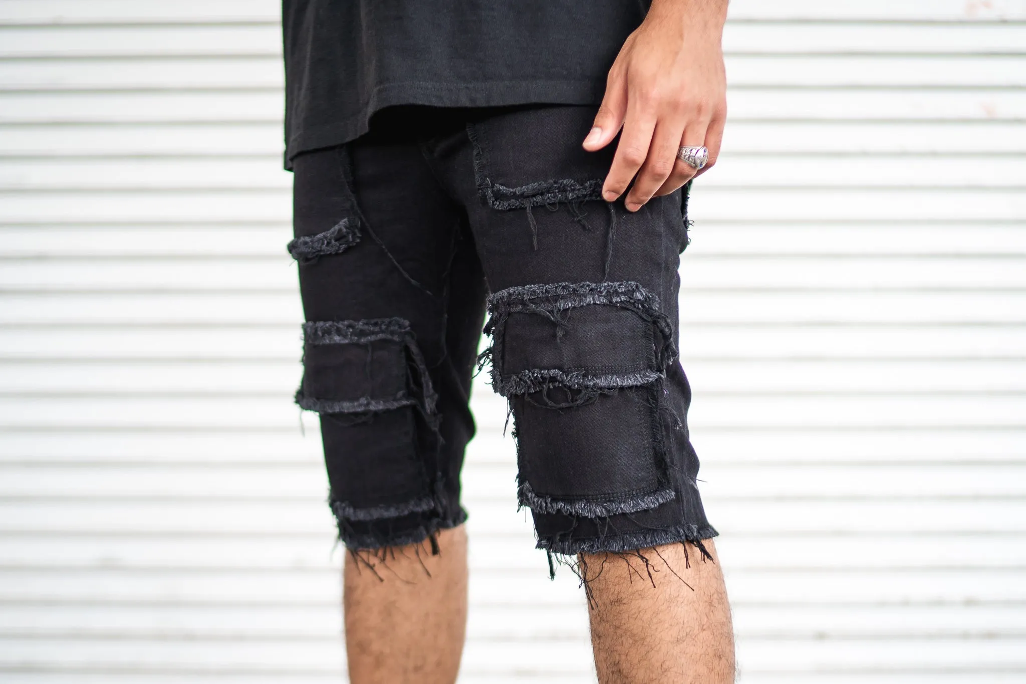 Ultraviolet Protection Shoot Mood Valabasas Maui Shorts (Nero)