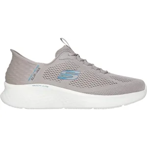 Comfortable Wear Quick Fit Skechers Mens Skech-Lite Pro Primebase Trainers Taupe/Brown