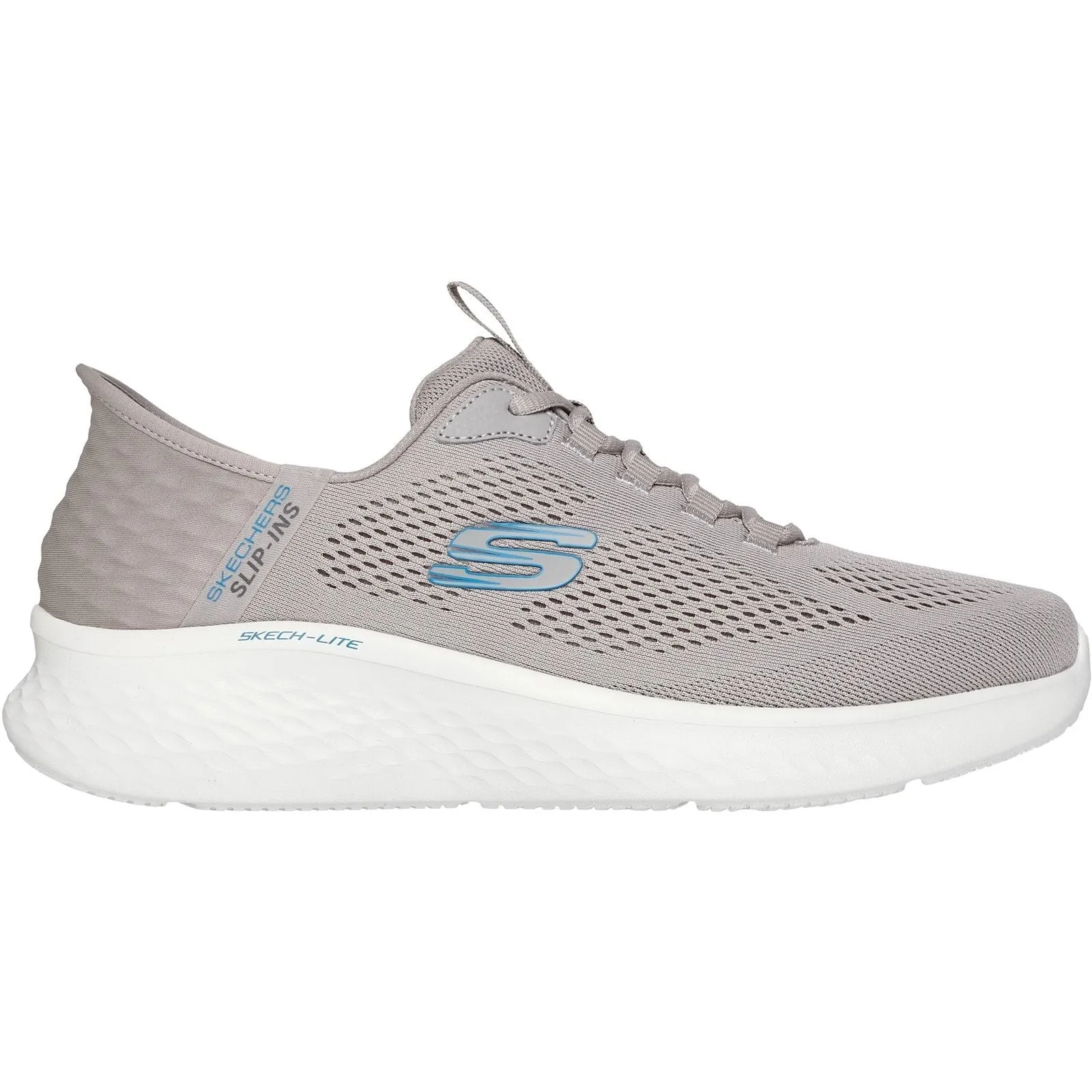 Comfortable Wear Quick Fit Skechers Mens Skech-Lite Pro Primebase Trainers Taupe/Brown
