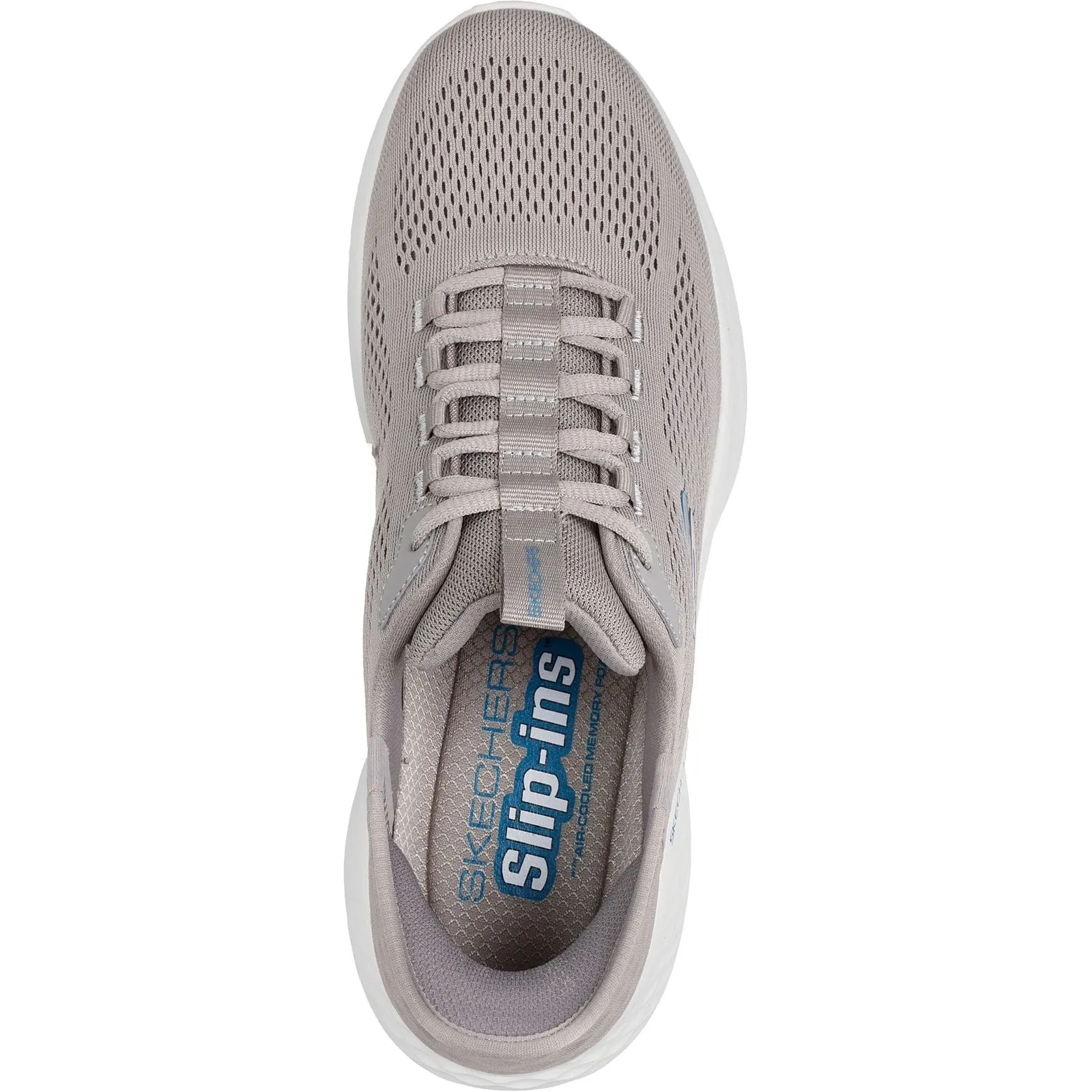 Pose Ready plantar fasciitis support Skechers Mens Skech-Lite Pro Primebase Trainers Taupe/Brown