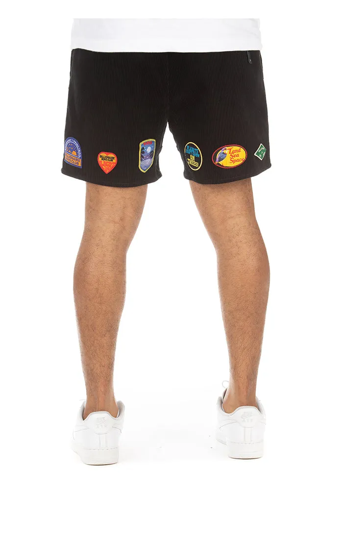 Billionaire Boys Club Scavenger Shorts (Black) Free Shape Relaxed Fit