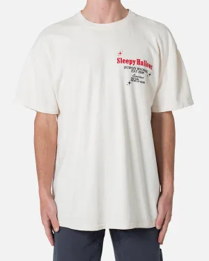 Unique Design Sleep MNML Western Front T-Shirt Off White