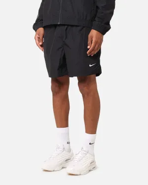 Nike Nocta Cardinal Nylon Shorts Black Clean Fabric Travel Shorts
