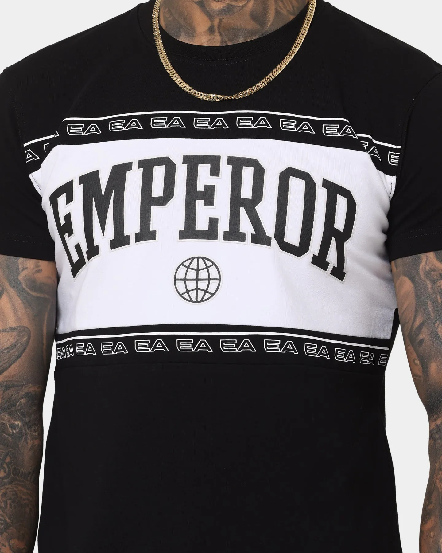 Lightweight Shirt Versatile Option Emperor Apparel Collegiate After Dark Short Sleeve T-Shirt Black
