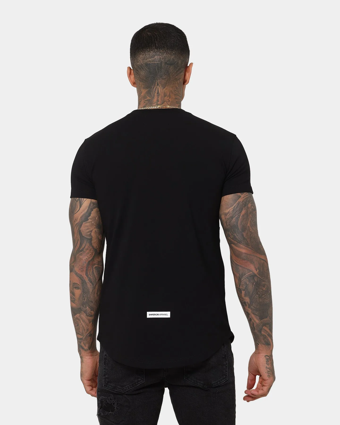 Timeless casual wear Emperor Apparel Collegiate After Dark Short Sleeve T-Shirt Black