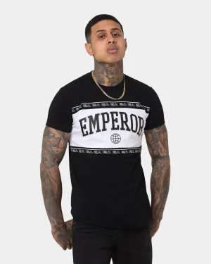 Easy Wear Style Emperor Apparel Collegiate After Dark Short Sleeve T-Shirt Black