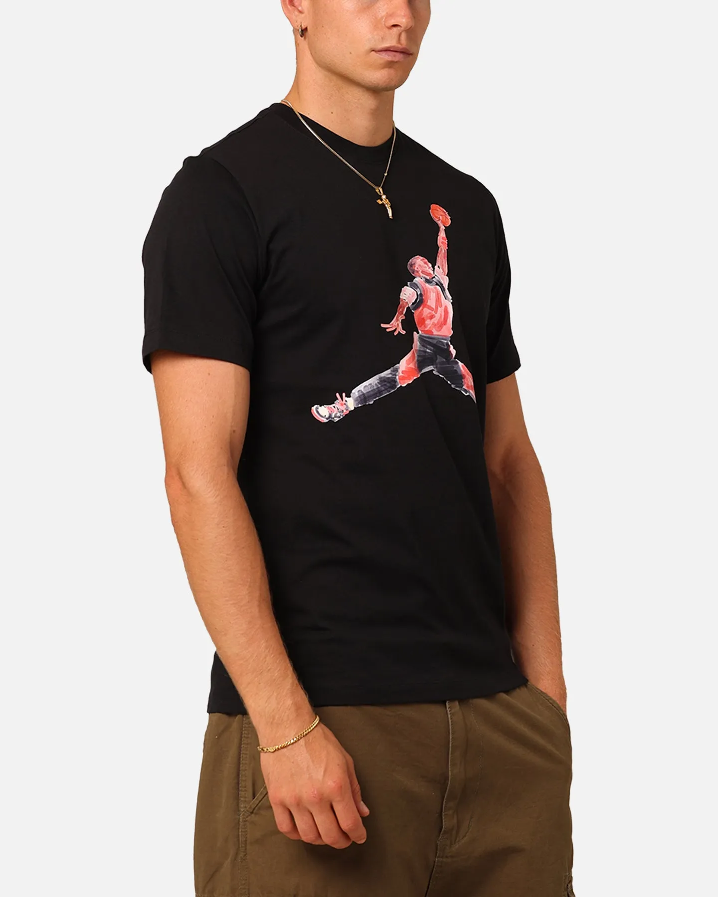 Jordan Brand T-Shirt Black Comfortable texture