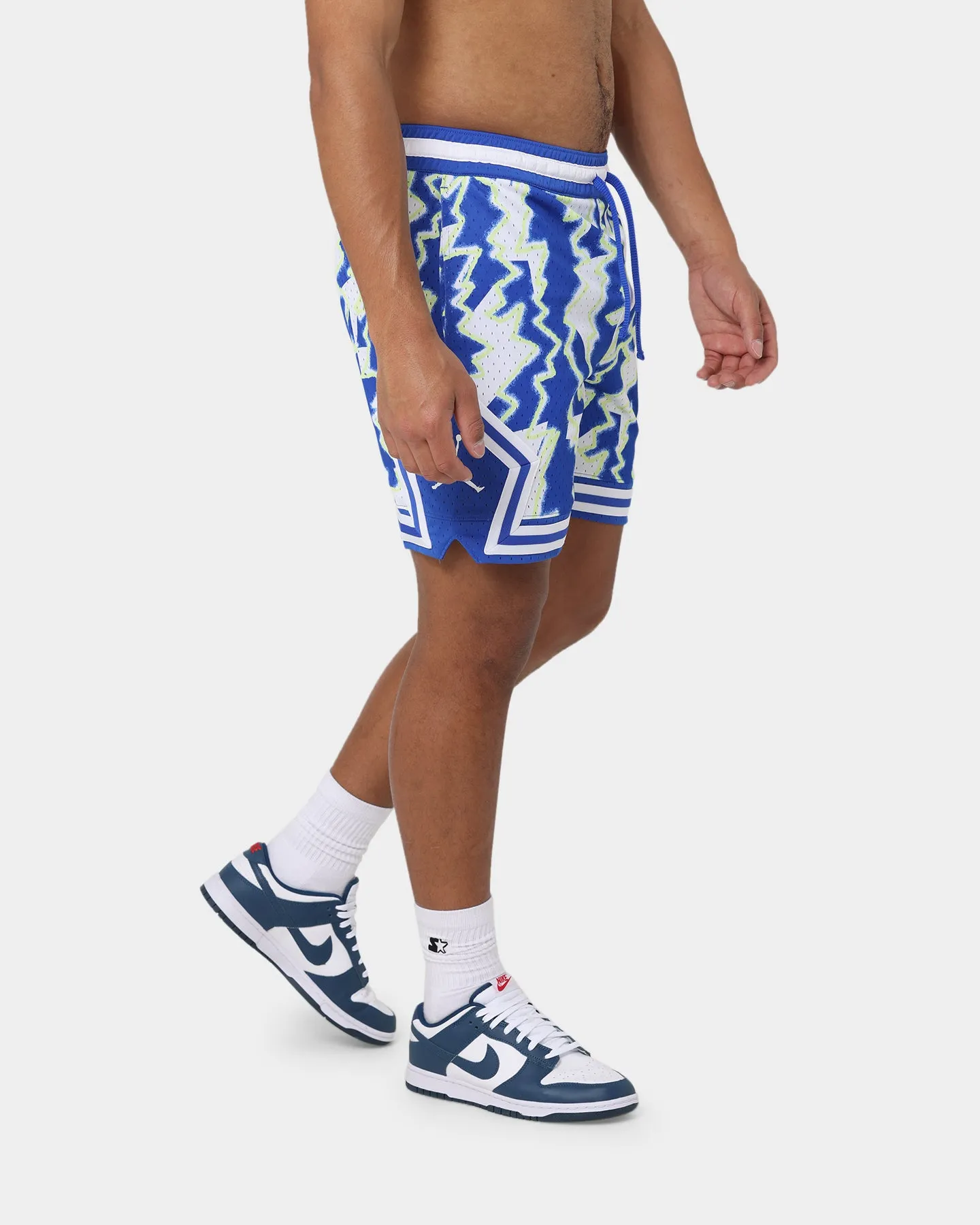 Jordan Dri-FIT Sport Barcelona Diamond Shorts Hyper Royal Cool Fit Yoga wear