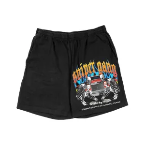 Sniper Gang KTB Flames Shorts Work Wear Warm Socks
