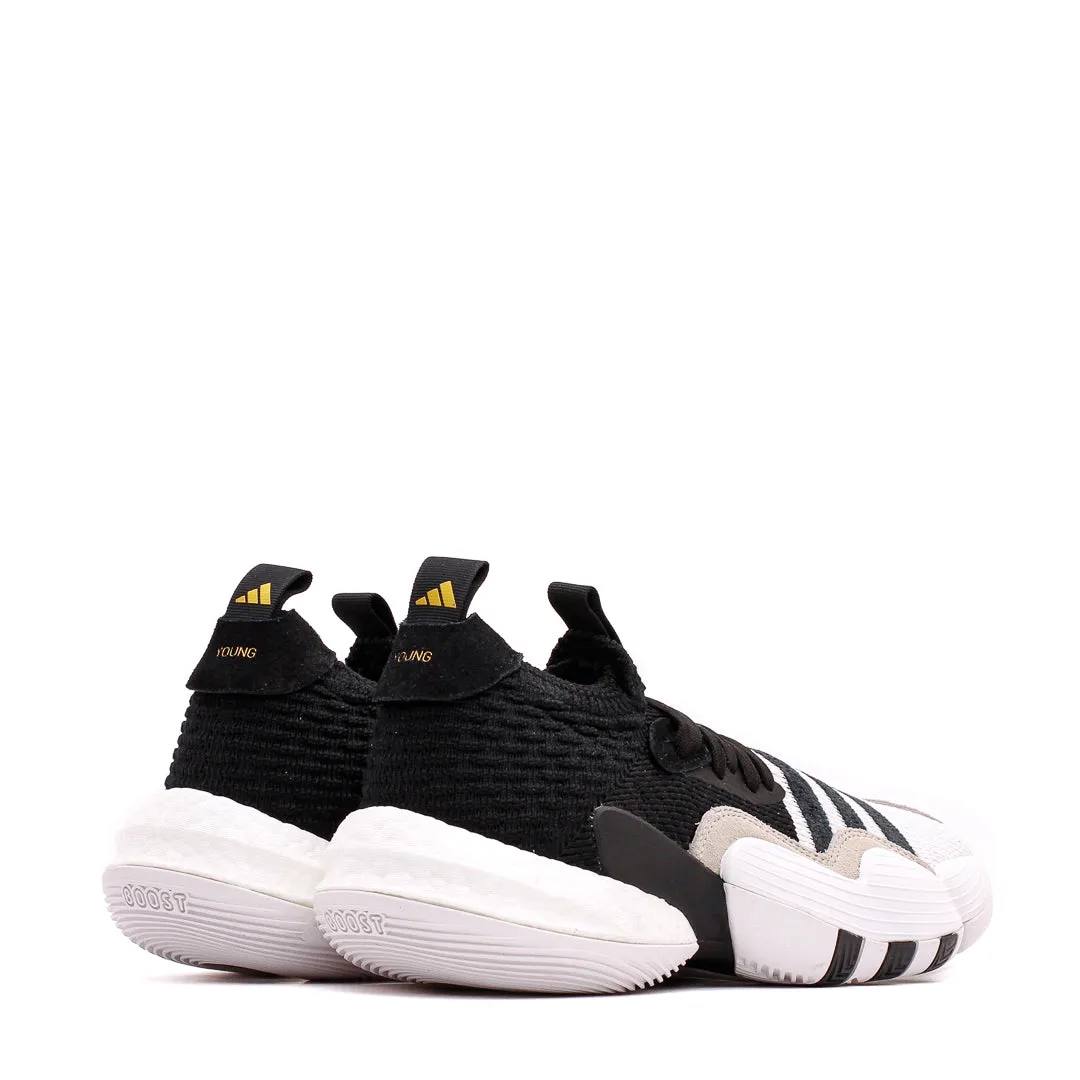 Multi Layer Foam Adidas Basketball Men Trae Young 2 Black White H06477