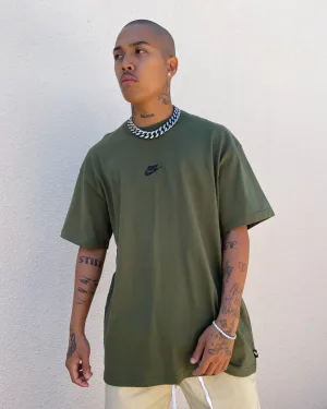 Classic Style Timeless Layer Nike Sportswear Premium Essential T-Shirt Rough Green