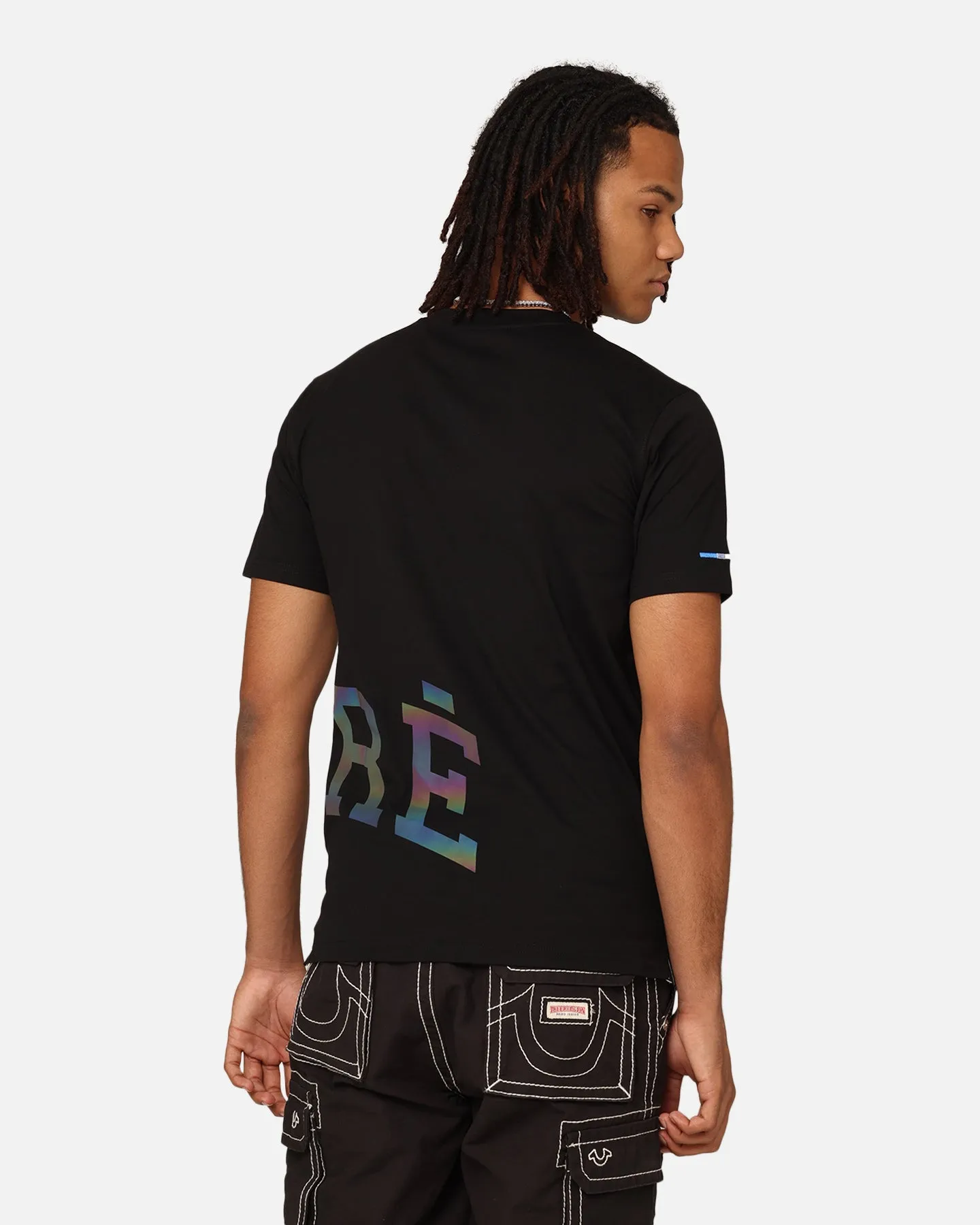 Breathable fabric Quick Release Hem Carr?? Enorme Classique Reflective T-Shirt Black/Multi-coloured